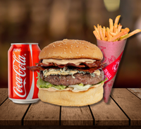 Do Barba + Adicional Batata Palito + Coca-Cola 350ml