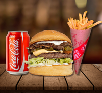 Barbíssimo + Adicional Batata Palito + Coca-Cola 350ml