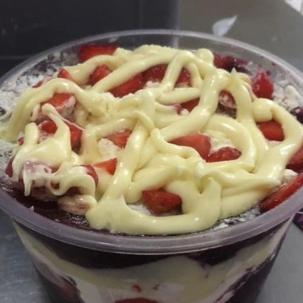 Açaí Morango com creme de Ninho 750ml
