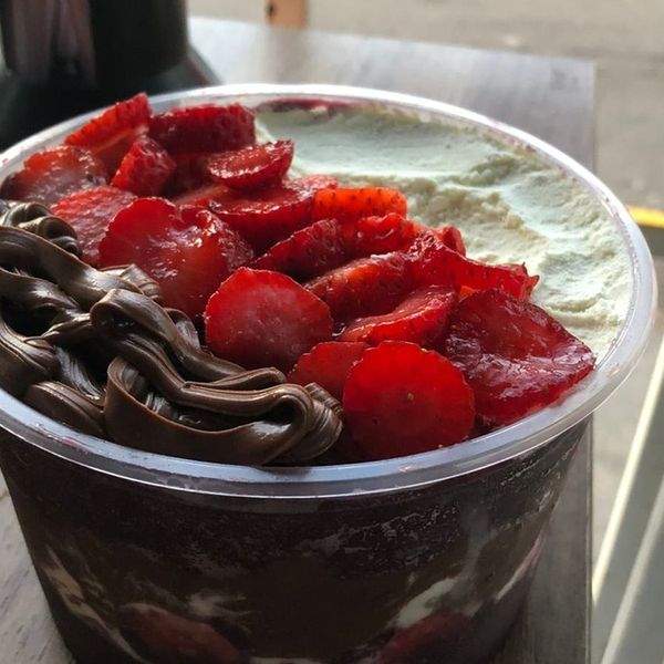 Açaí Nutella com morango 750ml