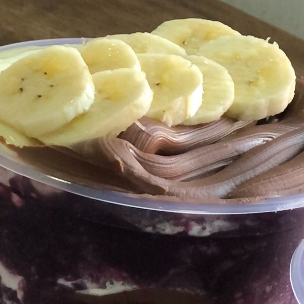 Açaí banana com Nutella 500ml