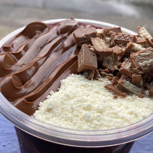 Açai c\ Kit Kat e Nutella 500ml