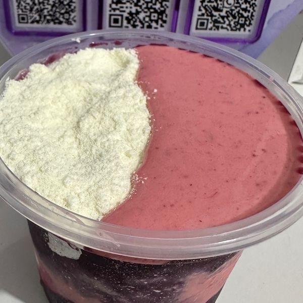 Açai c\ mousse de morango de 750ml
