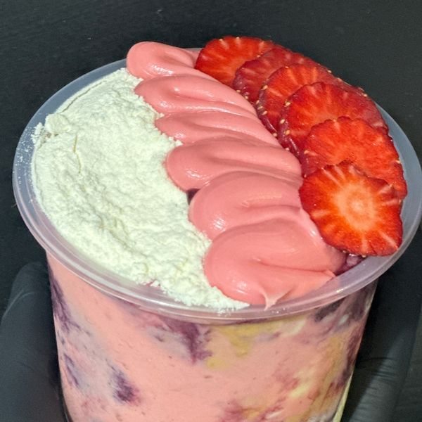 Açaí creme de morango 1l