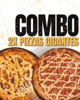 50% OFF - 2 PIZZAS GIGANTES 40CM