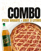 PIZZA GIGANTE 40CM + KUAT 2 LITROS